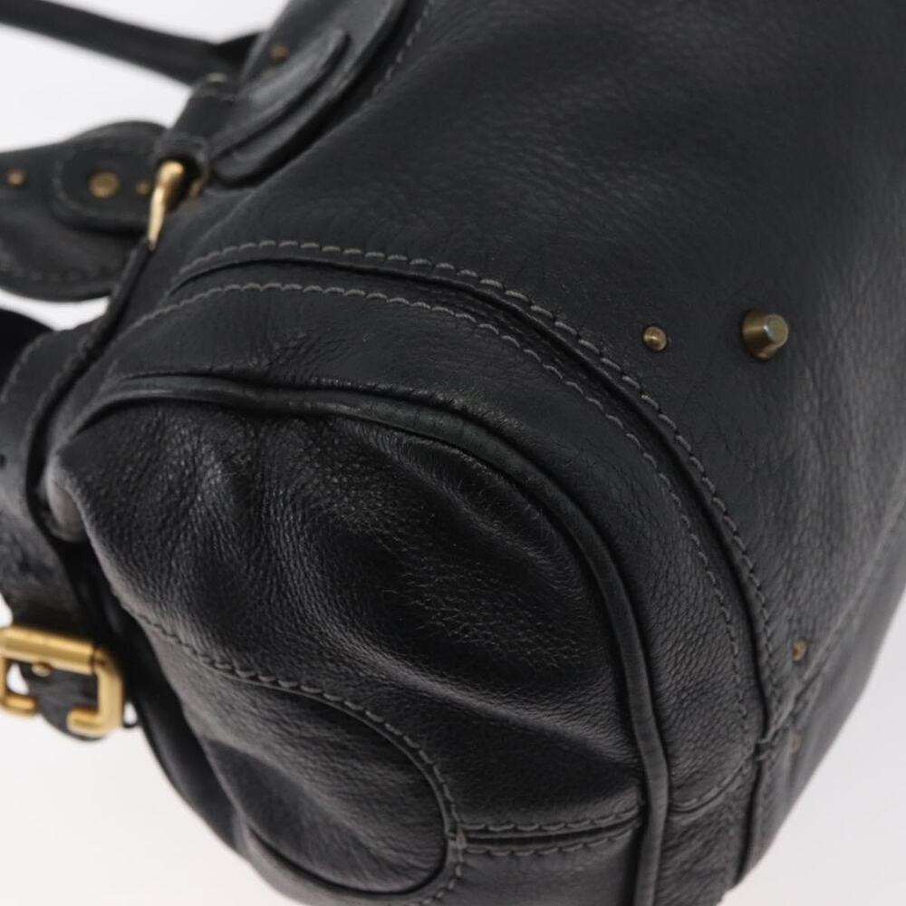 Chloe Leather Paddington Handbag Black - Picture 6 of 14